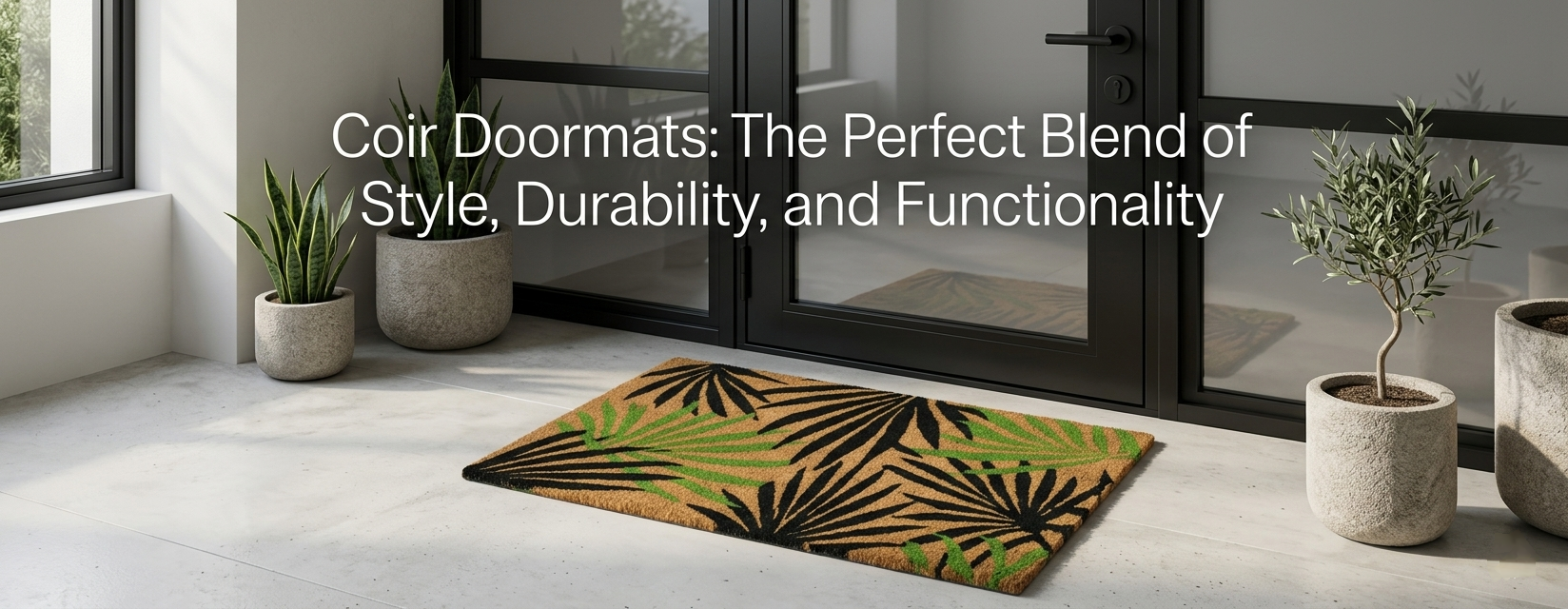 Coir Doormats: The Perfect Blend of Style, Durability, and Functionality