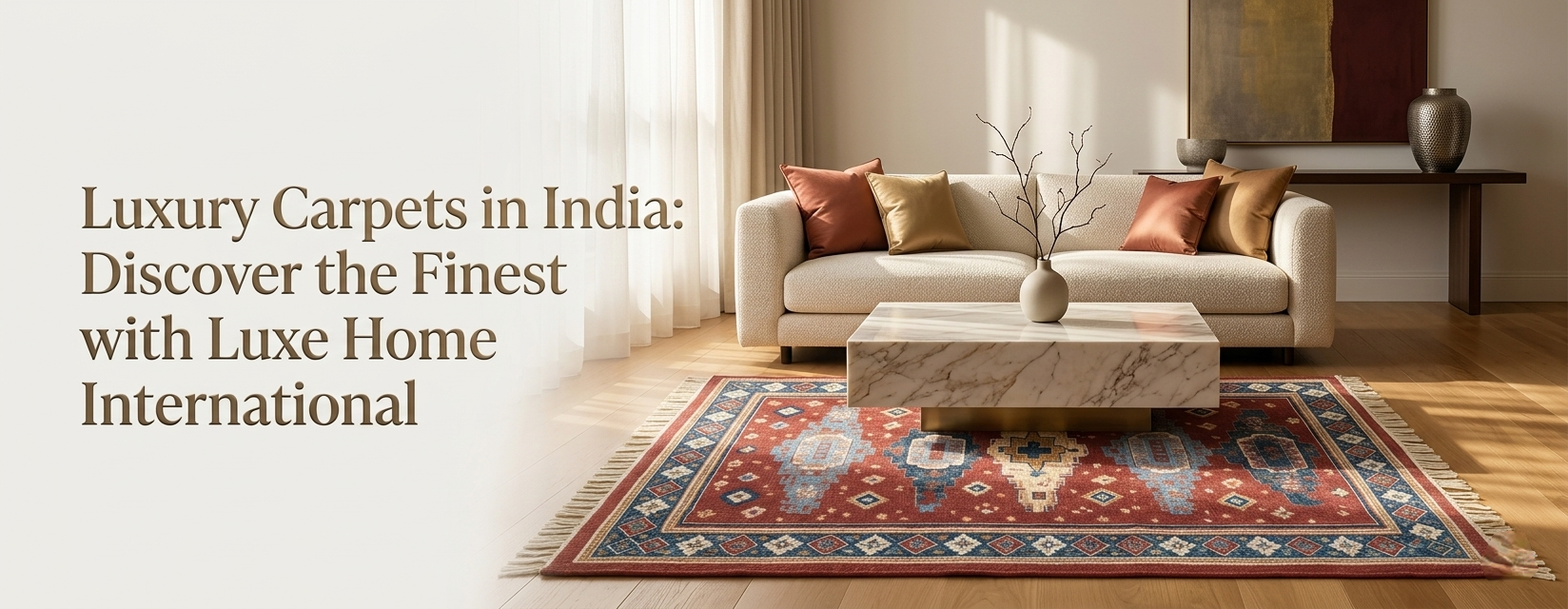Luxury Carpets in India: Discover the Finest with Luxe Home International