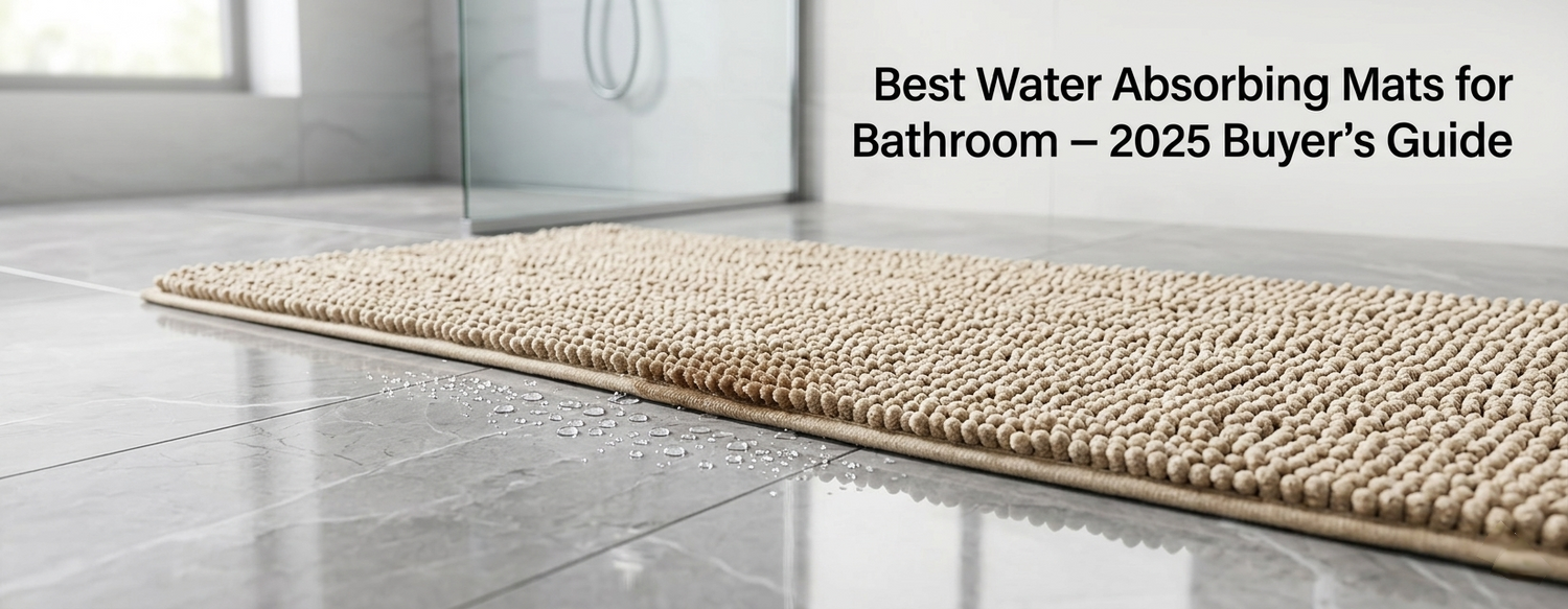 Best Water Absorbing Mats for Bathroom – 2025 Buyer’s Guide