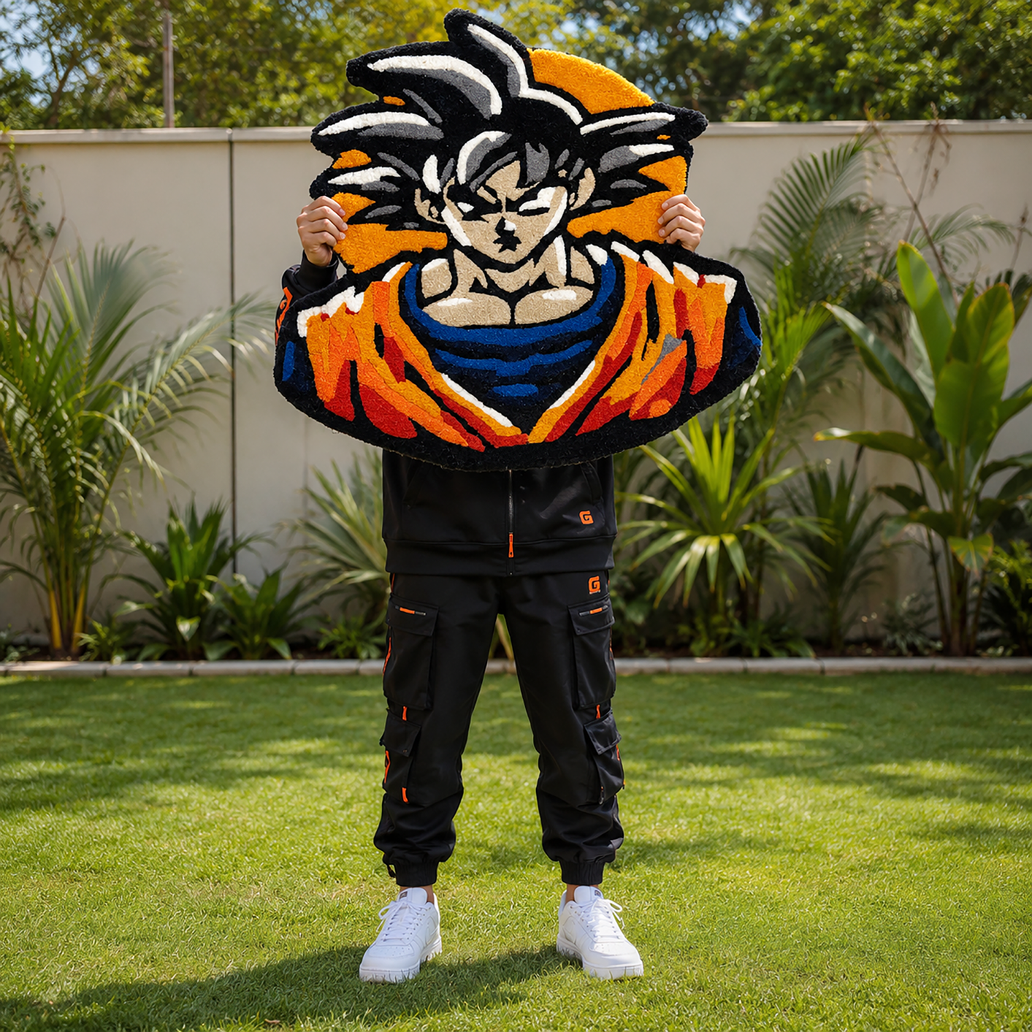 Goku Wool Rug For Floor and Wall Rug