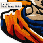 Goku Wool Rug For Floor and Wall Rug