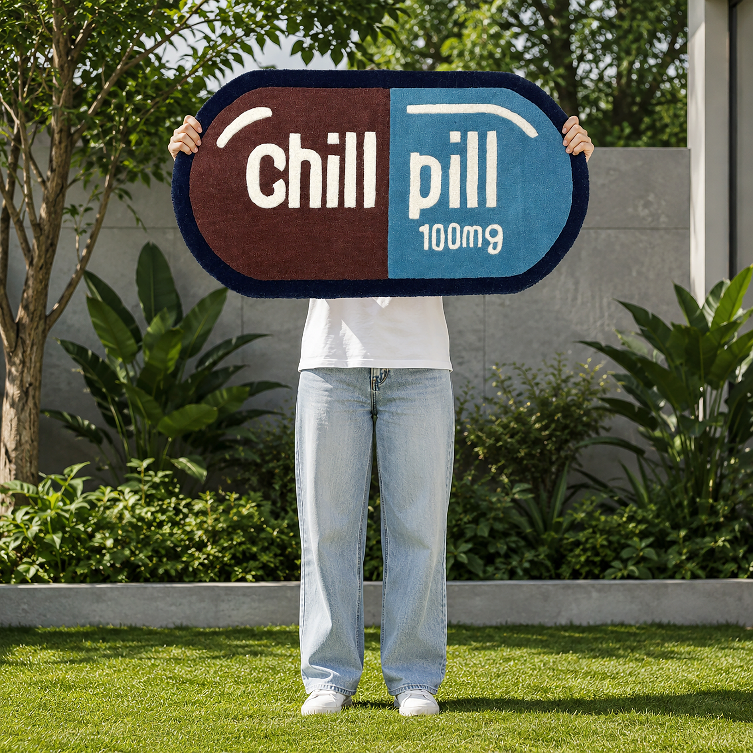 Chill Mode Wool Rug for Floor and Wall Carpet