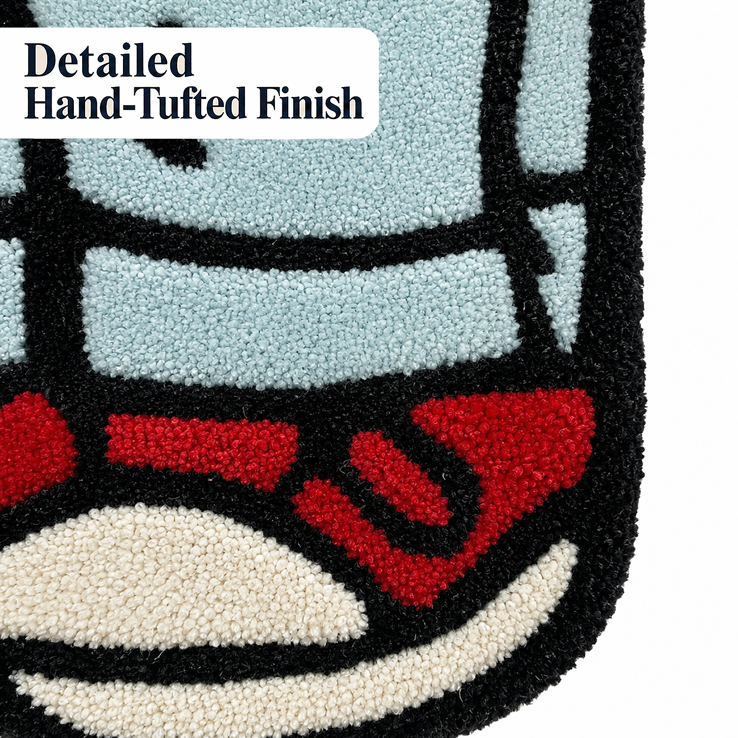 Cartoon Character Wool Rug for Floor and Wall Carpet