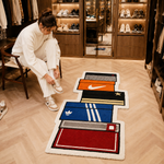 Shoes Boxes Floor And Wall Carpet