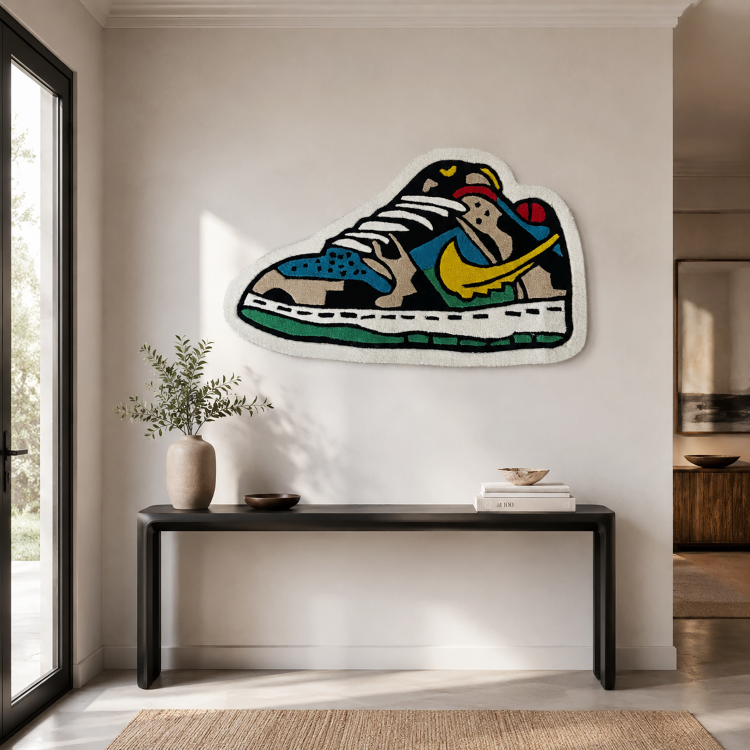 Sneaker Floor And Wall Carpet