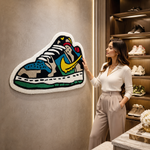 Sneaker Floor And Wall Carpet