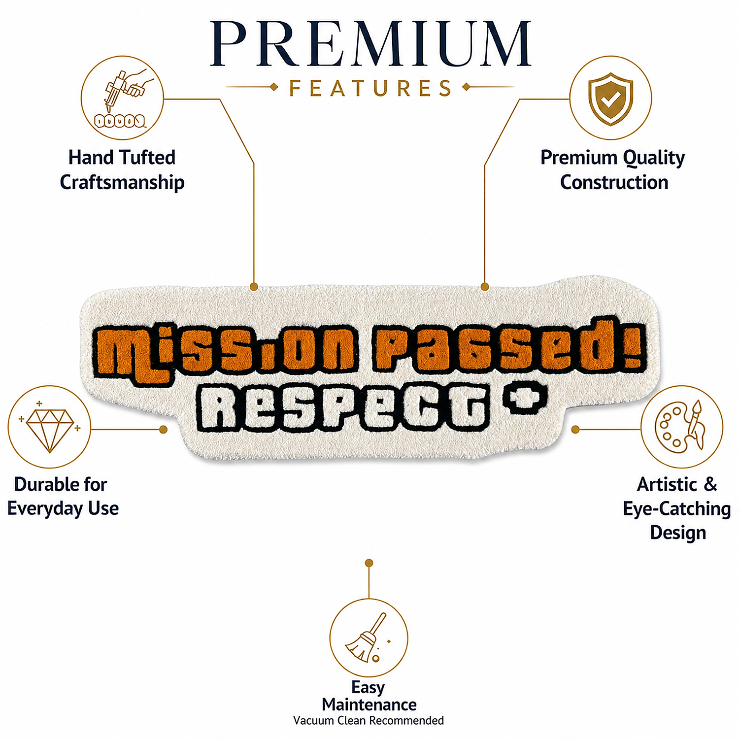 Mission Respect Floor And Wall Carpet