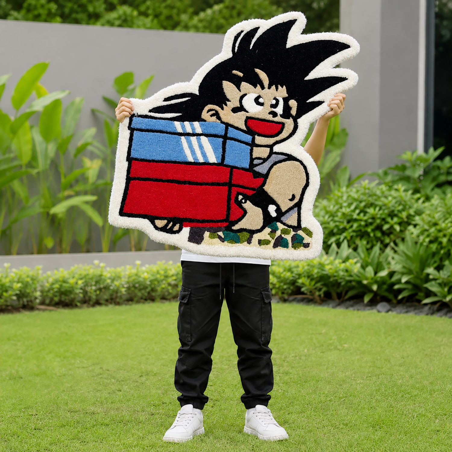 Small Goku Floor And Wall Carpet