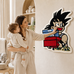 Small Goku Floor And Wall Carpet