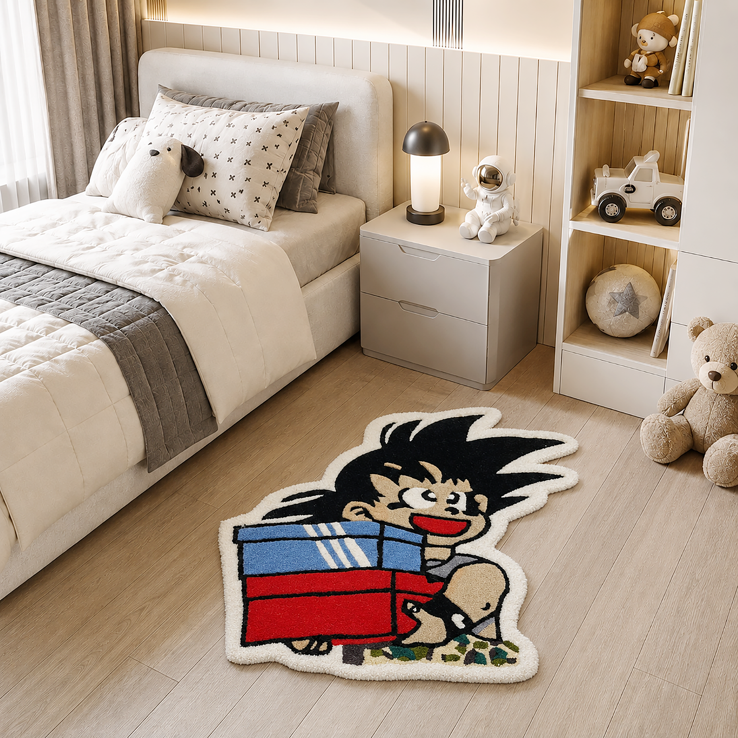 Small Goku Floor And Wall Carpet