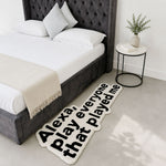 Alexa Wool Tufted Floor and Wall Carpet 120x28 Cm