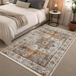 Riyasat Printed Carpet For Home And Office ( 3x5 ft, Rustic heritage )