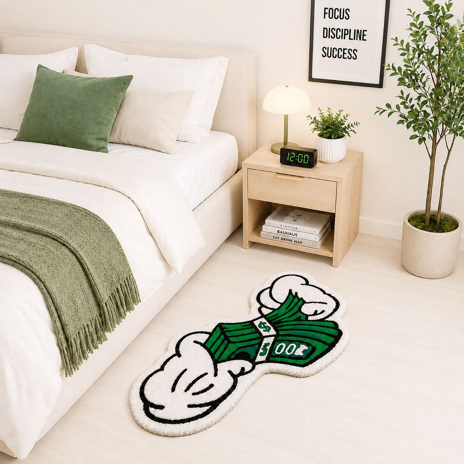 Flying Money Floor And Wall Carpet