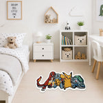 Pokemons Floor And Wall Carpet