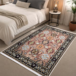 Riyasat Printed Carpet For Home And Office ( 3x5 ft, Peach Vintage )