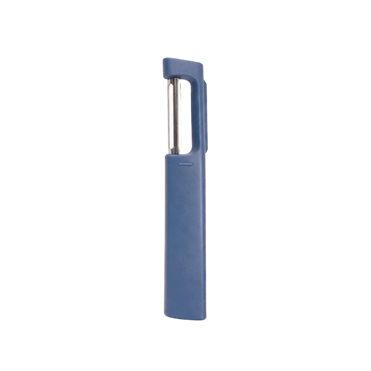 Plastic Peeler For Vegetables And Fruits ( 15x2.5cm Dark Blue )