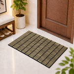 Rubber Door Mat Linear Textured ( 45x75 cm Golden )