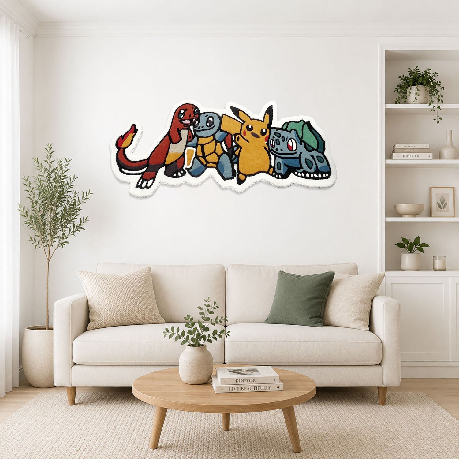 Pokemons Floor And Wall Carpet