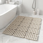 Rubber Shower Mat For Bathroom ( 40x66 Cm Taupe )