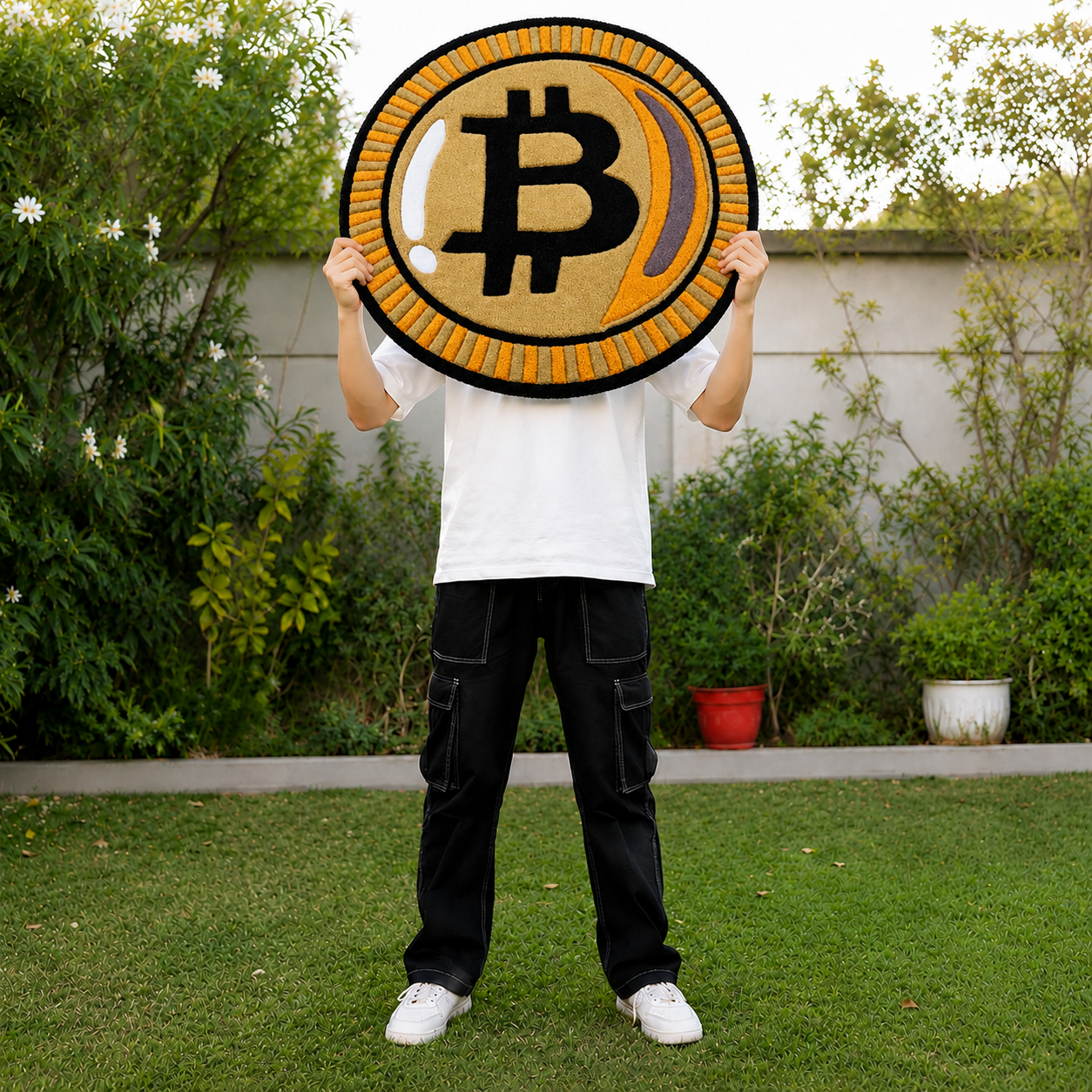 Bitcoin Floor And Wall Carpet