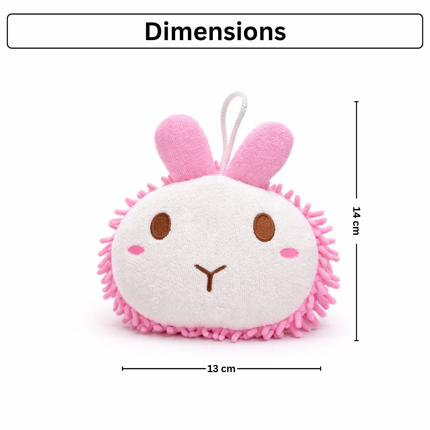 Bath Sponge For Kids And Adult  ( 13x14cm )