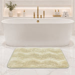Moscow ZigZag Wave Microfiber Bath  (38x58cm Gold)