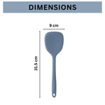 Silicone Spatula For High Heat Cooking And Baking ( 9x31.5cm, DarkBlue )