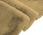 Rabbit Fur Soild Carpet (Anti-Gold, 3x5 Feet)