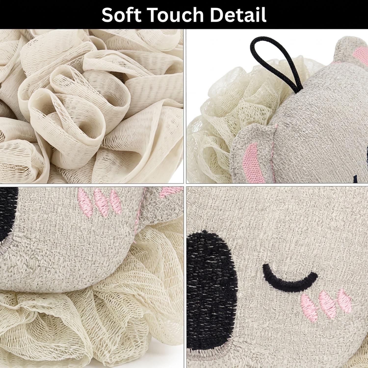 Bath Sponge For Kids And Adult ( 15x17cm )