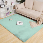 Rabbit Fur Super Soft Carpet (Lime, 4x6 Feet)