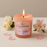Scented Candles Set of 1 Fuscia
