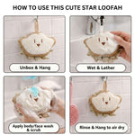 Bath Sponge For Kids And Adult ( 15x11cm )