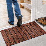 Rubber Door Mat Linear Textured ( 45x75 cm Copper )