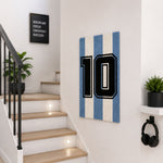 Messi 10 Wool Tufted Floor And Wall Carpet 75x45 Cm