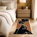 Man Tufted Wool Rug For Floor And Wall Rug
