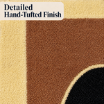Man Tufted Wool Rug For Floor And Wall Rug
