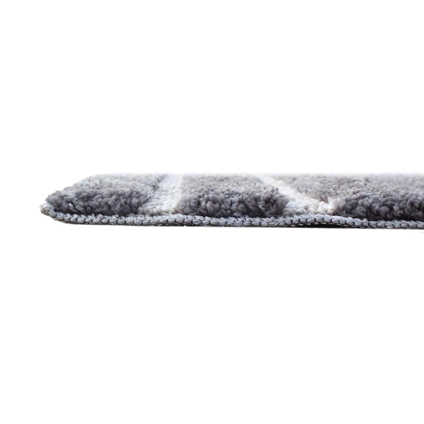 Mexico Bath Mat For Bathroom (38x58 cm, Silver)