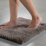 Vegas Microfiber Bath Mat (40x60 cm, Cocoa) Pack of 1