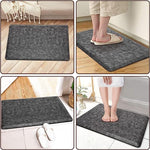 PVC Door Mats Anti Fatigue Non Slip (Anthra, 44x71 cm)