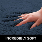 Newman Carpet 2500 GSM (4x6 Feet, Blue)