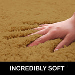 Newman Carpet 2500 GSM (4x6 Feet, Anti-Gold)