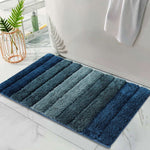 Luxury Mats for Bathroom 2500 GSM Microfiber (40cm x 60cm, Hunter Green)