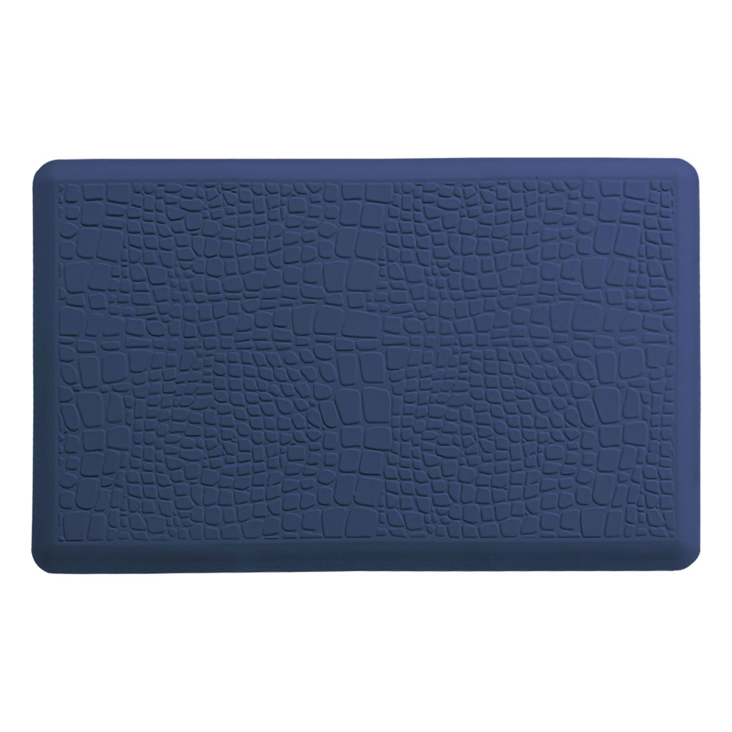 Jersey Texture Anti-Fatigue PVC Door Mat (Teal, 45x75 cm)