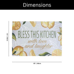 Place Mat Set of 4 (30x45 CM Lemon)
