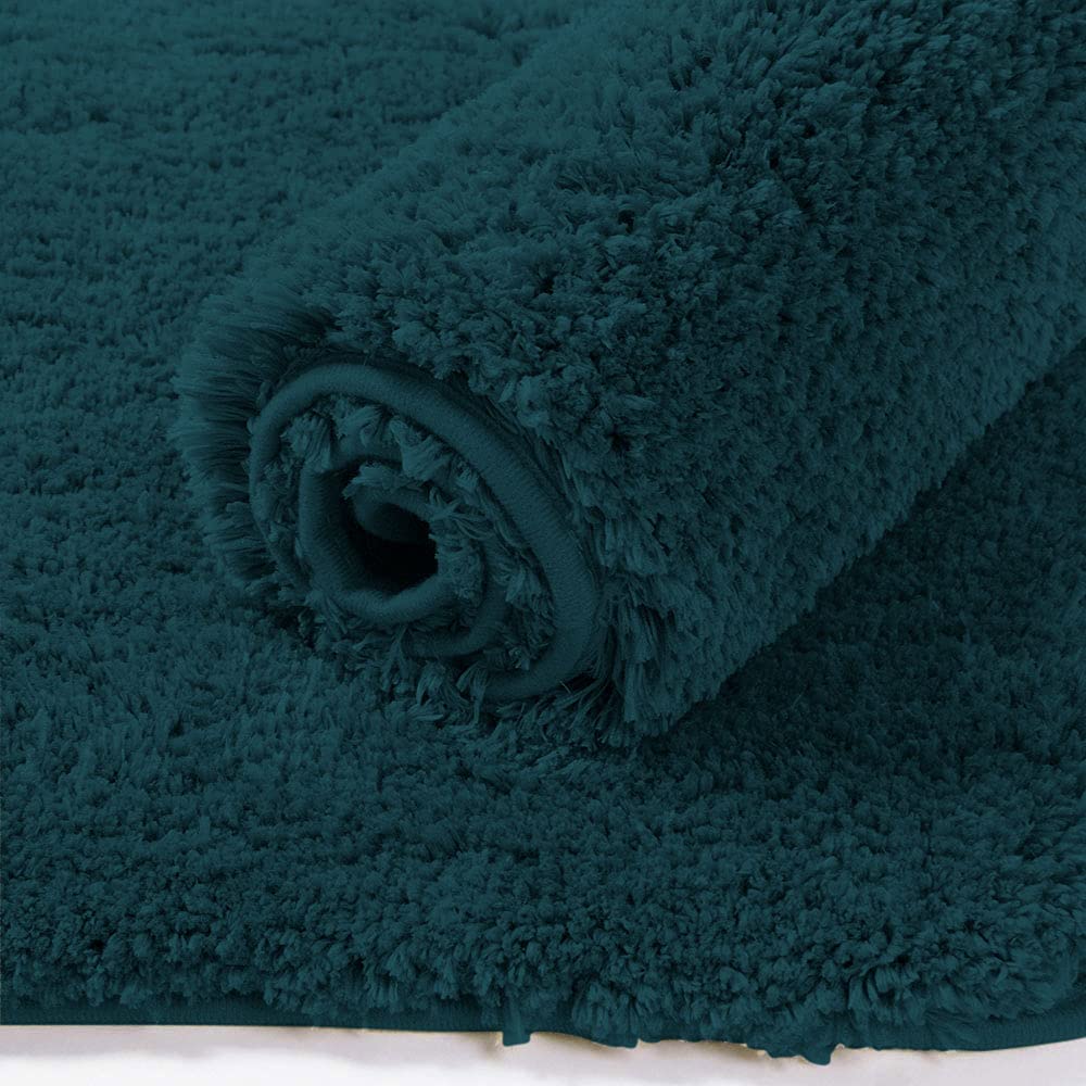 Newman Microfiber Bathmat 2500 GSM (Teal , 60Cm x 90Cm)