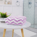 Microfibre Bath Towel for Kids Boys Girls ( 70x132cm , Lavender )