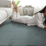Rabbit Fur Super Soft Carpet (Seige, 4x6 Feet)
