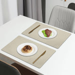 Dining Table Placemat Set of 2 (30x45 CM Cream )