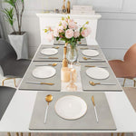 Kitchen Place Mat Set Of 6 (30x40 CM Grey)