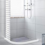 Shower Mats for Bathroom Anti Slip (Grey, 40x70 cm)